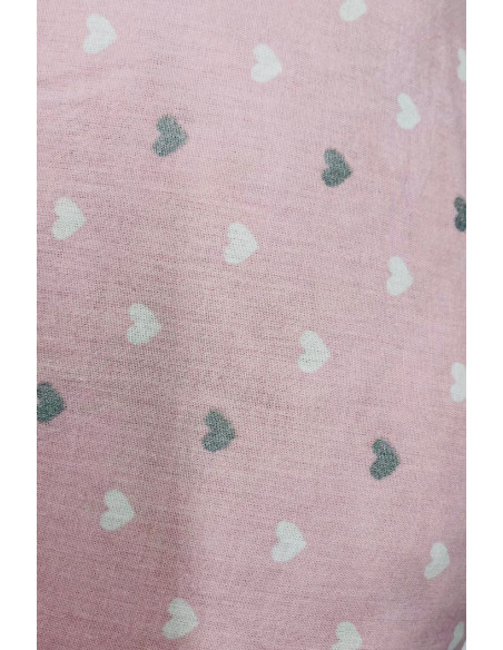 UP-bj_082-17,Perna pentru alaptat 2 in 1 Nursing Pillow Flowers, BabyJem (Culoare: Alb)