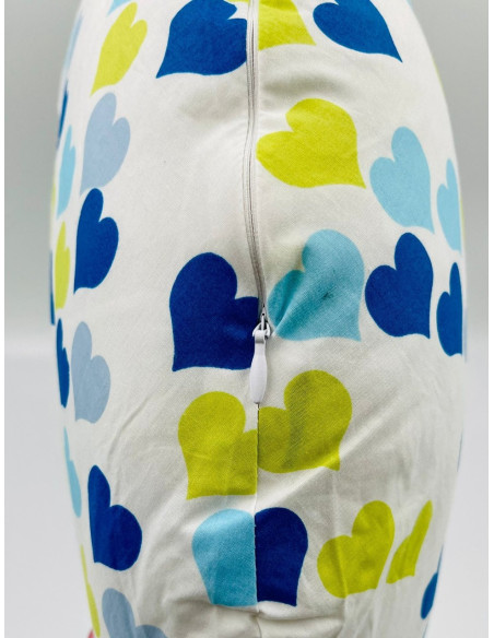 UP-bj_082-17,Perna pentru alaptat 2 in 1 Nursing Pillow Flowers, BabyJem (Culoare: Alb)