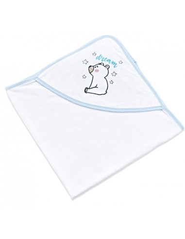 UP-bj_5743,Set de baie complet pentru bebelusi cu 6 piese, BabyJem (Culoare: Bleu)
