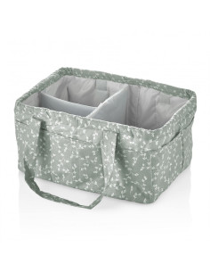 UP-bj_7952,Geanta organizator pentru scutece si accesorii copii/bebelusi, BabyJem, 25x35 cm (Culoare: Gri) 2