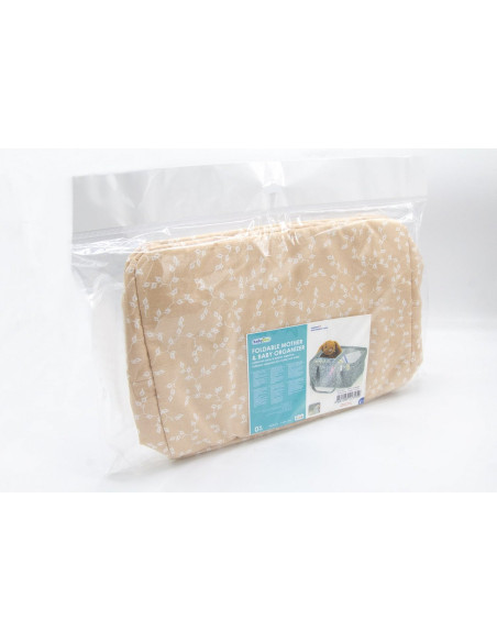 UP-bj_7952,Geanta organizator pentru scutece si accesorii copii/bebelusi, BabyJem, 25x35 cm (Culoare: Gri)