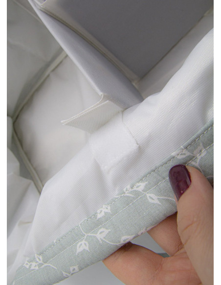 UP-bj_7952,Geanta organizator pentru scutece si accesorii copii/bebelusi, BabyJem, 25x35 cm (Culoare: Gri)