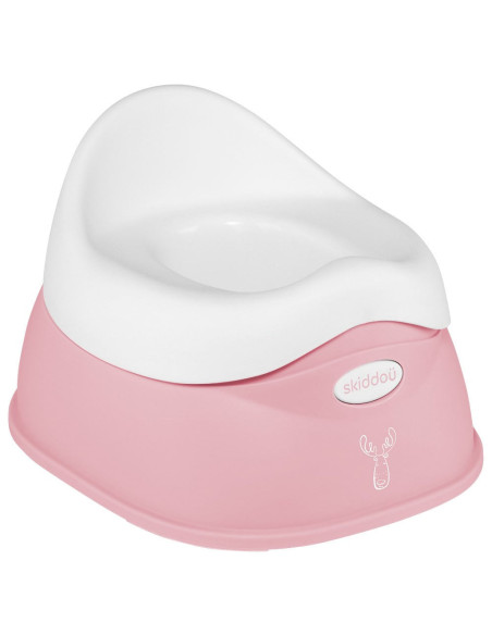 UP-sk_2090012,Olita pentru copii, Potti, Skiddou, cu spatar, Keep pink, roz
