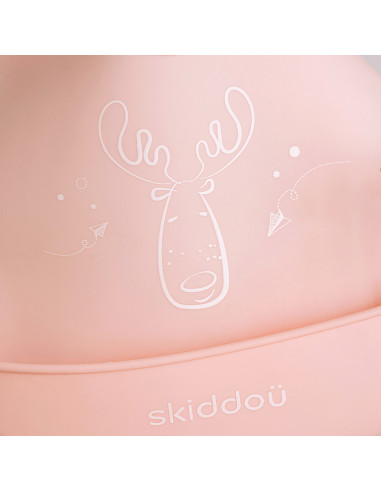 UP-sk_2090032,Baveta din silicon Smekke, Skiddou, Keep Pink, Roz