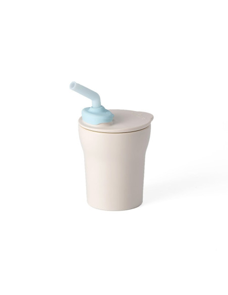 UP-mw_MWLFVA,Set diversificare hrana bebelusi Miniware Little Foodie, 100% din materiale naturale biodegradabile, 6 piese, Vanil