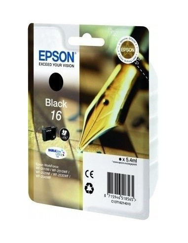 Cartus cerneala Epson Black 16 T162140,C13T16214010