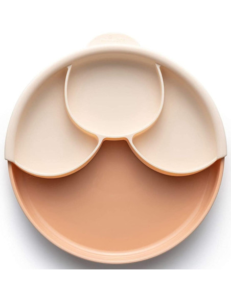 UP-mw_MSCGH-T,Set diversificare hrana bebelusi Miniware Mini Sous Chef 100% din materiale naturale biodegradabile, 6 piese, Gold