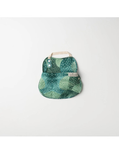 UP-mw_CCPP,Baveta bebelusi 2 in 1 Miniware Catch & Cover, Prickly Pear