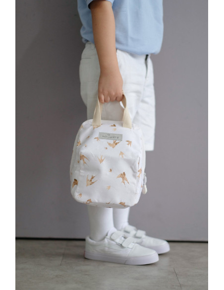 UP-mw_RGBGS,Set geanta termoizolanta Mealtote cu cutie Grow bento, Miniware Ready Go! Bento, 4 piese, Golden Swallow