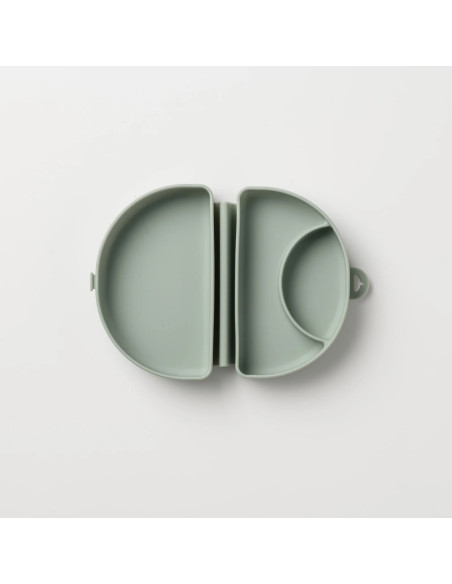 UP-mw_SLFSSG,Recipient diversificare hrana bebelusi Miniware Silifold, 100% din silicon alimentar, Sage