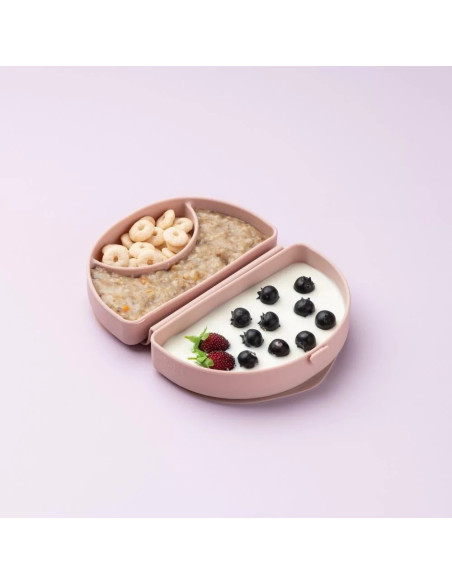 UP-mw_SLFSSG,Recipient diversificare hrana bebelusi Miniware Silifold, 100% din silicon alimentar, Sage