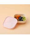 UP-mw_MWSBSVC,Bol pentru hrana bebelusi Miniware Snack Bowl, 100% din materiale naturale biodegradabile, Vanilla/Cotton Candy