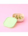 UP-mw_MWSBSVK,Bol pentru hrana bebelusi Miniware Snack Bowl, 100% din materiale naturale biodegradabile, Vanilla/Key Lime