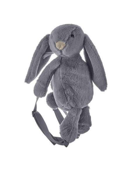 UP-bj_7972,Rucsac în formă de Iepuras, BabyJem (Culoare: Gri)