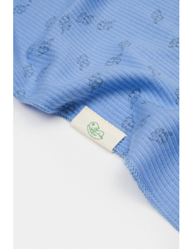 UP-BC-CSYM1001,Paturica Printed, BabyCosy, 50% modal+50% bumbac, Lavanda, 85X85 cm