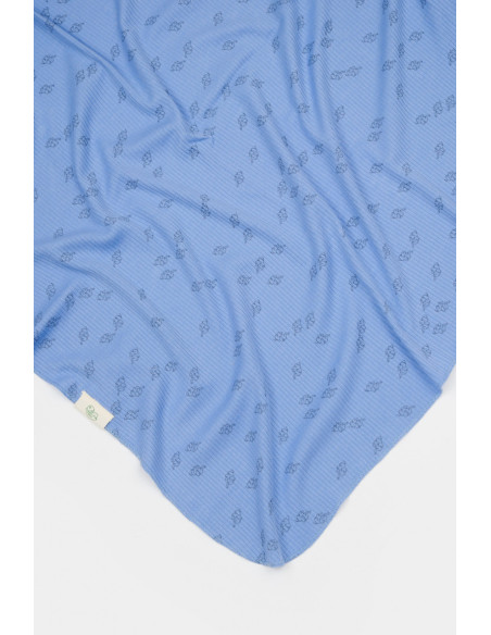 UP-BC-CSYM1001,Paturica Printed, BabyCosy, 50% modal+50% bumbac, Lavanda, 85X85 cm