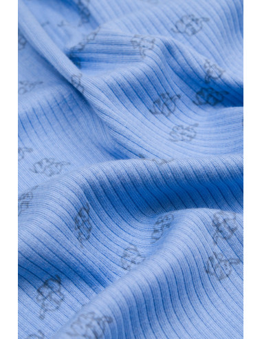 UP-BC-CSYM1001,Paturica Printed, BabyCosy, 50% modal+50% bumbac, Lavanda, 85X85 cm