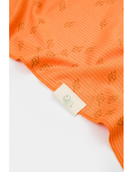 UP-BC-CSYM1005,Paturica Printed, BabyCosy, 50% modal+50% bumbac, Apricot, 85X85 cm