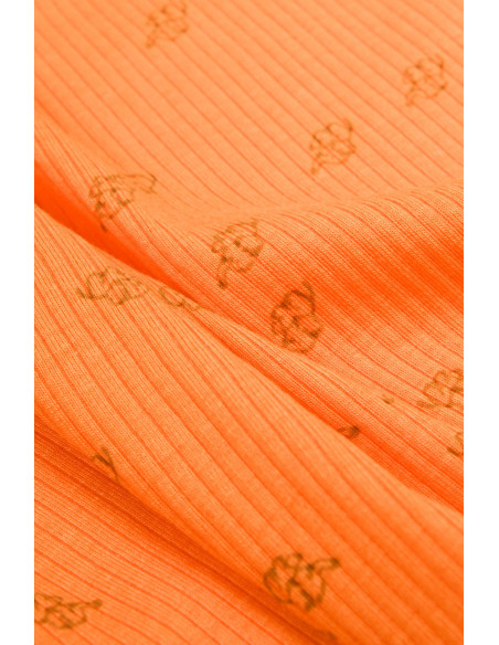 UP-BC-CSYM1005,Paturica Printed, BabyCosy, 50% modal+50% bumbac, Apricot, 85X85 cm