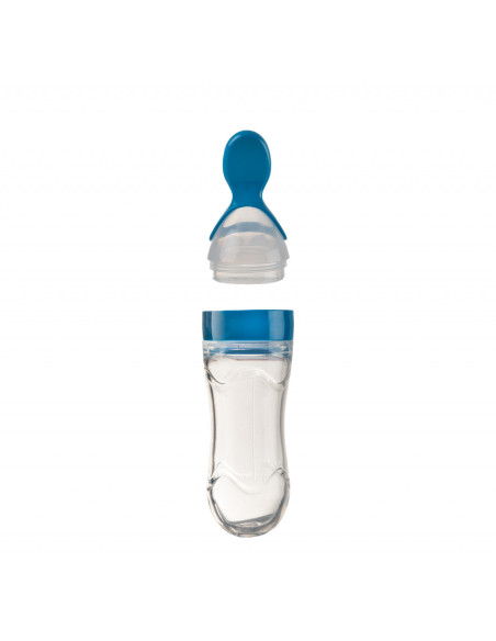 UP-bj_8061,Lingurita cu rezervor pentru bebelusi, BabyJem, cu capac protectie, 90 ml (Culoare: Gri) UP-bj_8061,Lingurita cu rezervor pentru bebelusi, BabyJem, cu capac protectie, 90 ml (Culoare: Gri)