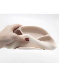 UP-bj_7152,Farfurie din silicon cu 3 compartimente pentru auto-diversificare BabyJem culori diverse 2