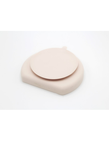 UP-bj_7152,Farfurie din silicon cu 3 compartimente pentru auto-diversificare BabyJem culori diverse UP-bj_7152,Farfurie din silicon cu 3 compartimente pentru auto-diversificare BabyJem culori diverse