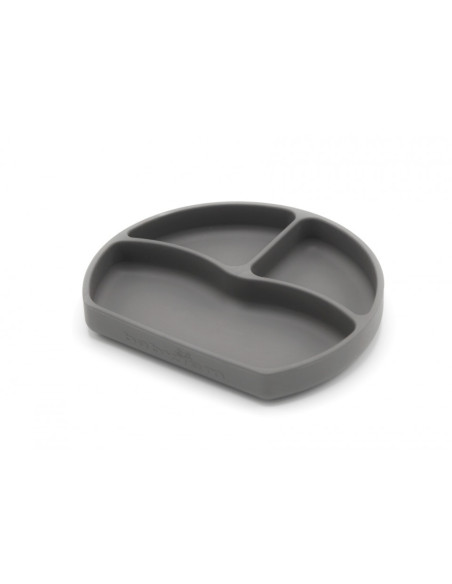 UP-bj_7152,Farfurie din silicon cu 3 compartimente pentru auto-diversificare BabyJem culori diverse UP-bj_7152,Farfurie din silicon cu 3 compartimente pentru auto-diversificare BabyJem culori diverse