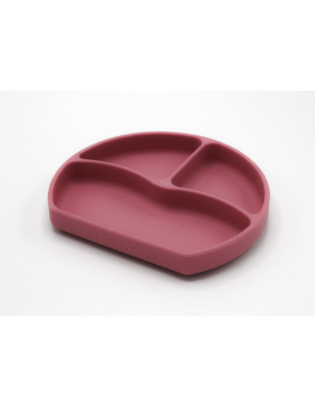 UP-bj_7152,Farfurie din silicon cu 3 compartimente pentru auto-diversificare BabyJem culori diverse UP-bj_7152,Farfurie din silicon cu 3 compartimente pentru auto-diversificare BabyJem culori diverse
