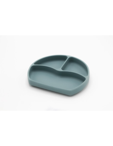 UP-bj_7152,Farfurie din silicon cu 3 compartimente pentru auto-diversificare BabyJem culori diverse UP-bj_7152,Farfurie din silicon cu 3 compartimente pentru auto-diversificare BabyJem culori diverse