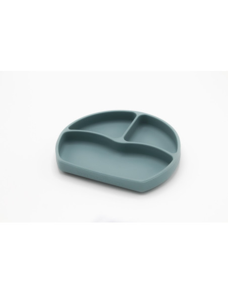 UP-bj_7152,Farfurie din silicon cu 3 compartimente pentru auto-diversificare BabyJem culori diverse UP-bj_7152,Farfurie din silicon cu 3 compartimente pentru auto-diversificare BabyJem culori diverse