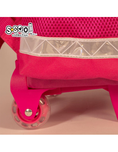 SC2287,Ghiozdan trolley CUTE KITTY, 38x29x14 cm - S-COOL