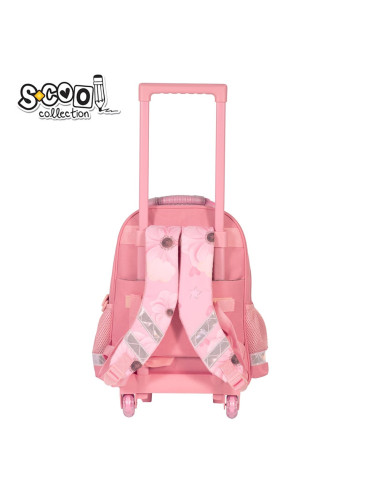 SC2288,Ghiozdan trolley LITTLE UNICORN, 38x29x14 cm - S-COOL SC2288,Ghiozdan trolley LITTLE UNICORN, 38x29x14 cm - S-COOL