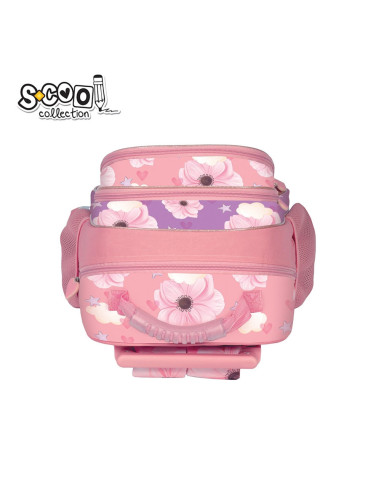 SC2288,Ghiozdan trolley LITTLE UNICORN, 38x29x14 cm - S-COOL SC2288,Ghiozdan trolley LITTLE UNICORN, 38x29x14 cm - S-COOL