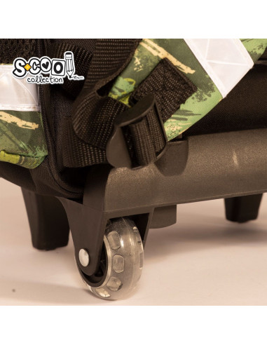 SC2289,Ghiozdan trolley DINO, 38x29x14 cm - S-COOL