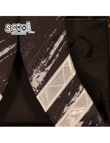 SC2290,Ghiozdan trolley FOOTBAL, 38x29x14 cm - S-COOL