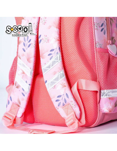 SC2120,Ghiozdan ergonomic GIRL, 40.5x29x13.5 cm - S-COOL