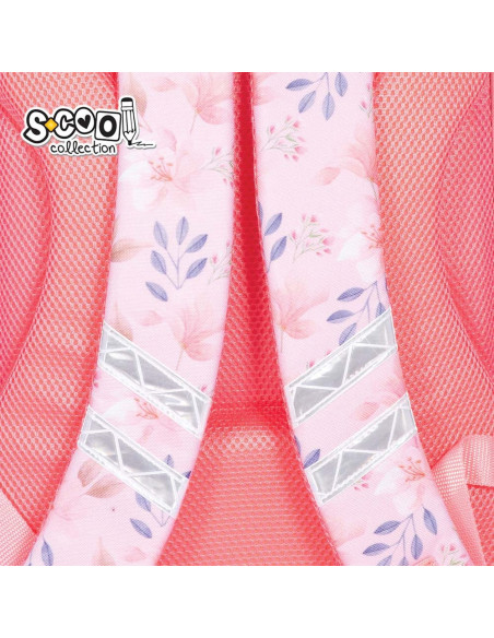 SC2120,Ghiozdan ergonomic GIRL, 40.5x29x13.5 cm - S-COOL