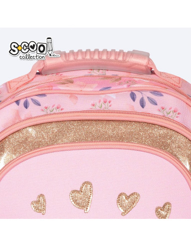 SC2120,Ghiozdan ergonomic GIRL, 40.5x29x13.5 cm - S-COOL