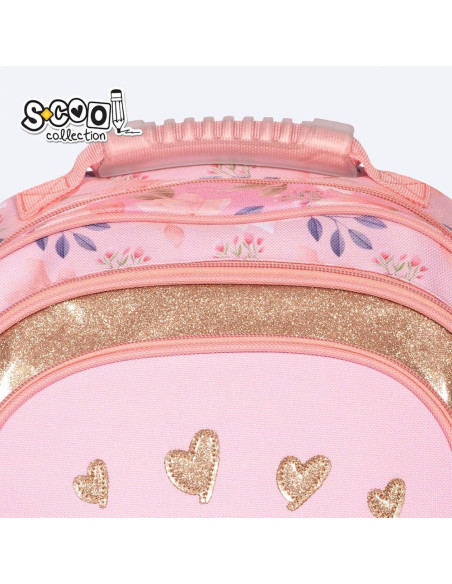 SC2120,Ghiozdan ergonomic GIRL, 40.5x29x13.5 cm - S-COOL