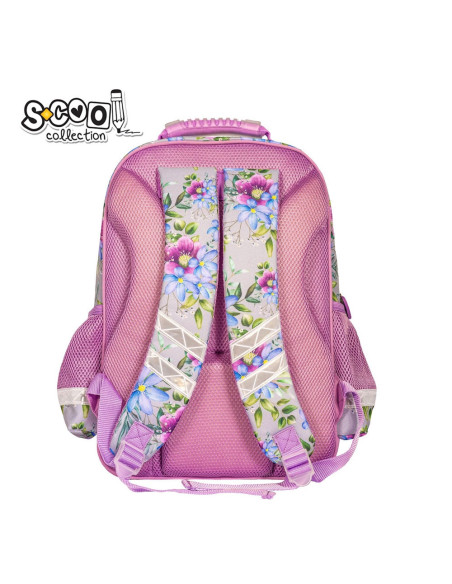 SC2121,Ghiozdan ergonomic LOVE, 40.5x29x13.5 cm - S-COOL