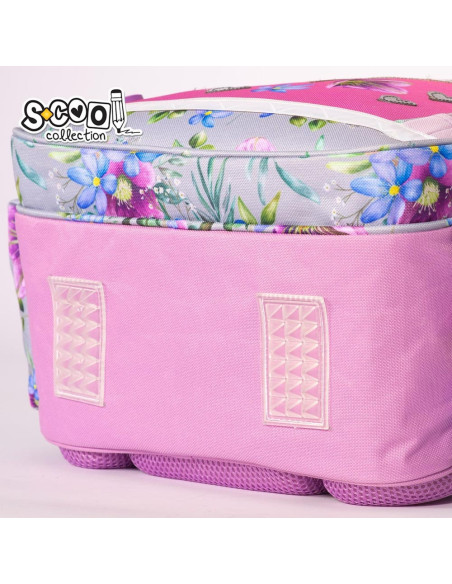 SC2121,Ghiozdan ergonomic LOVE, 40.5x29x13.5 cm - S-COOL