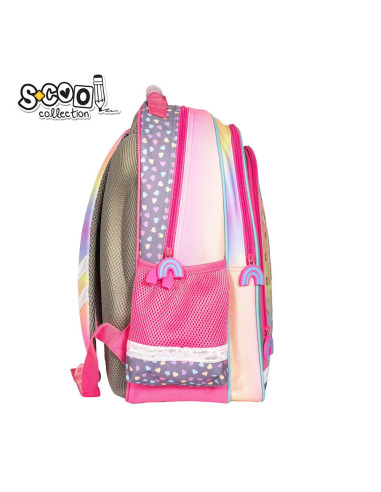 SC2122,Ghiozdan ergonomic HAPPINESS, 40.5x29x13.5 cm - S-COOL