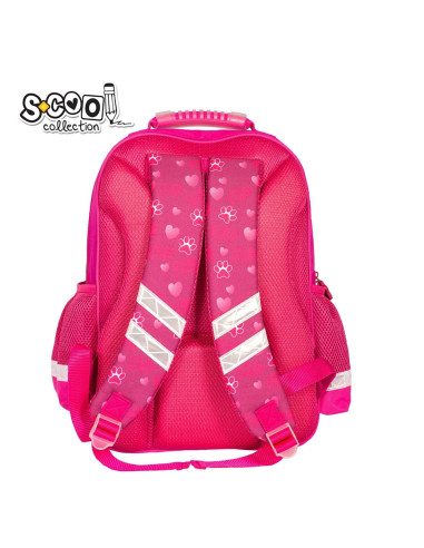 SC2123,Ghiozdan ergonomic CUTE KITTY, 40.5x29x13.5 cm - S-COOL