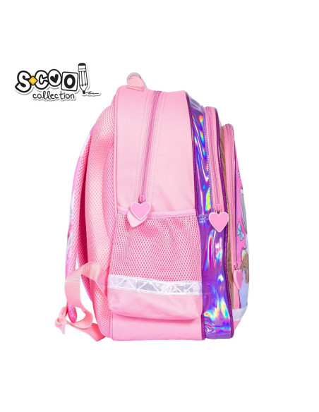 SC2124,Ghiozdan ergonomic LITTLE UNICORN, 40.5x29x13.5 cm - S-COOL