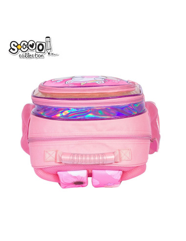SC2124,Ghiozdan ergonomic LITTLE UNICORN, 40.5x29x13.5 cm - S-COOL