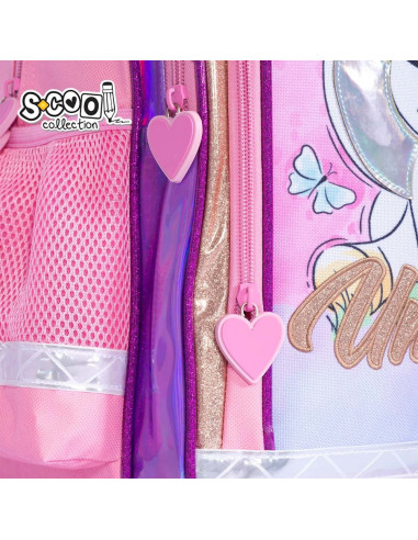 SC2124,Ghiozdan ergonomic LITTLE UNICORN, 40.5x29x13.5 cm - S-COOL