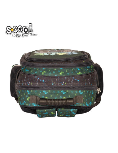 SC2126,Ghiozdan ergonomic GAME, 40.5x29x13.5 cm - S-COOL