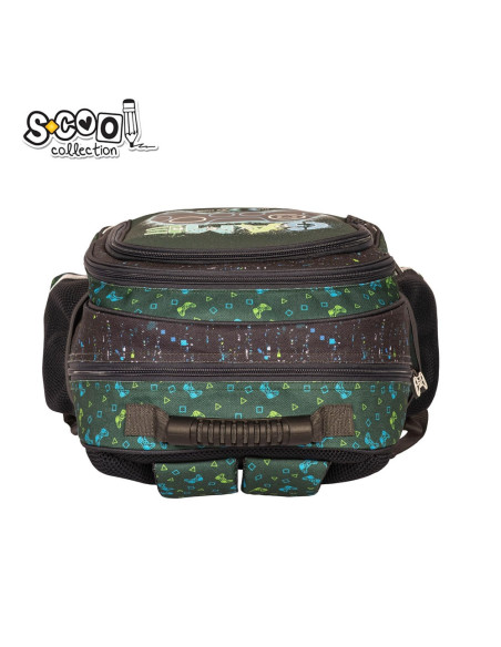 SC2126,Ghiozdan ergonomic GAME, 40.5x29x13.5 cm - S-COOL