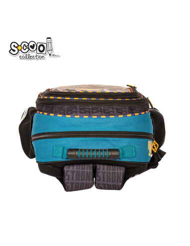 SC2128,Ghiozdan ergonomic POWER, 40.5x29x13.5 cm - S-COOL SC2128,Ghiozdan ergonomic POWER, 40.5x29x13.5 cm - S-COOL