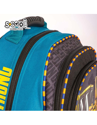 SC2128,Ghiozdan ergonomic POWER, 40.5x29x13.5 cm - S-COOL SC2128,Ghiozdan ergonomic POWER, 40.5x29x13.5 cm - S-COOL